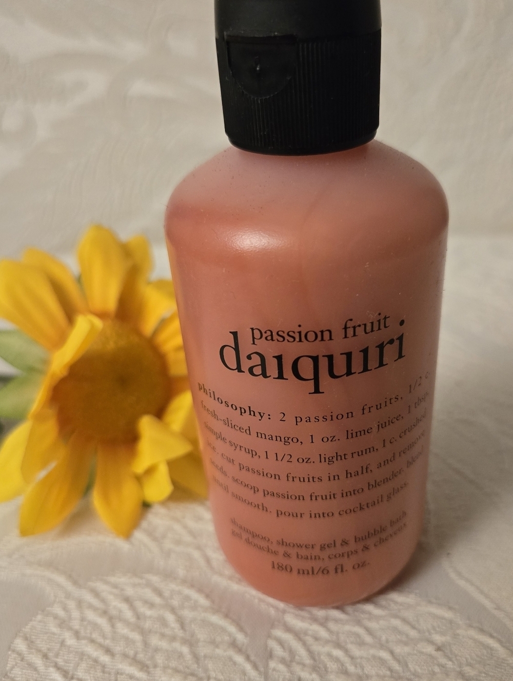 Philosophy *Passion Fruit Daiquiri* 3-in-1 Bath, Shampoo & Shower Gel 6 oz NEW